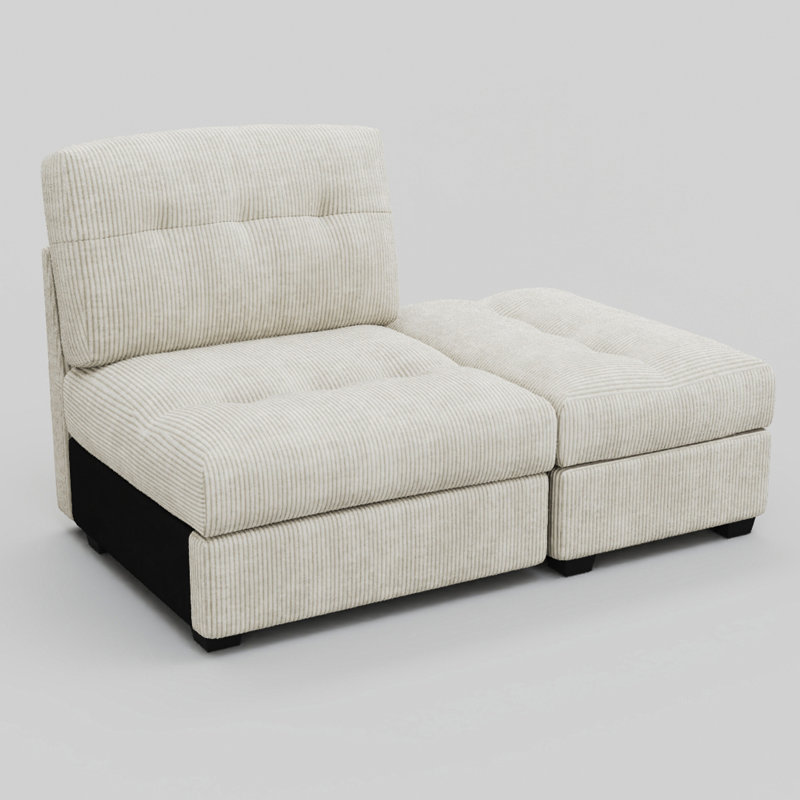 Canapé modulaire Bekey Sieber, Beige