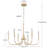Clydie 6 - Light Dimmable Classic / Traditional Chandelier-792236104