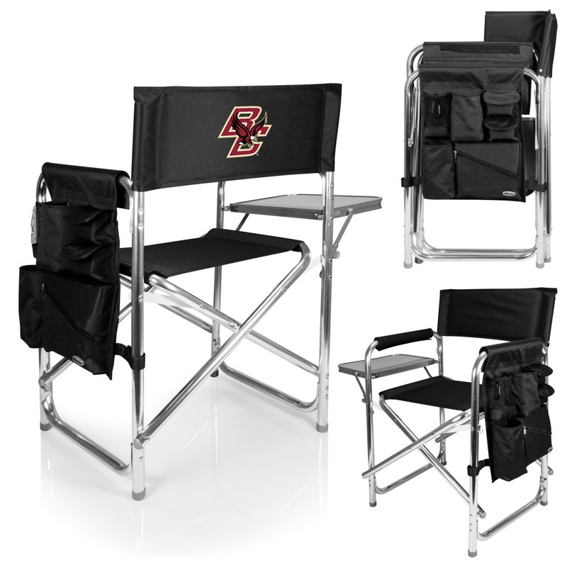 Sports Chair Director Chair, Black, Boston College Eagles