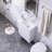 16"Mini Wall Mounted Single Bathroom Vanity Set-1184637370