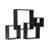 Intersecting Cube Accent Wall Shelf-1832858003