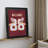 18x24 Kids Jersey Frame Display Case - Shadow Box Frame - Black