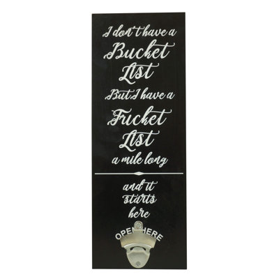 Wood Bottle Opener