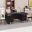 60" Modern Computer Desk with Storage Cabinet, File Drawer & Floating Design Office Desk-397521570