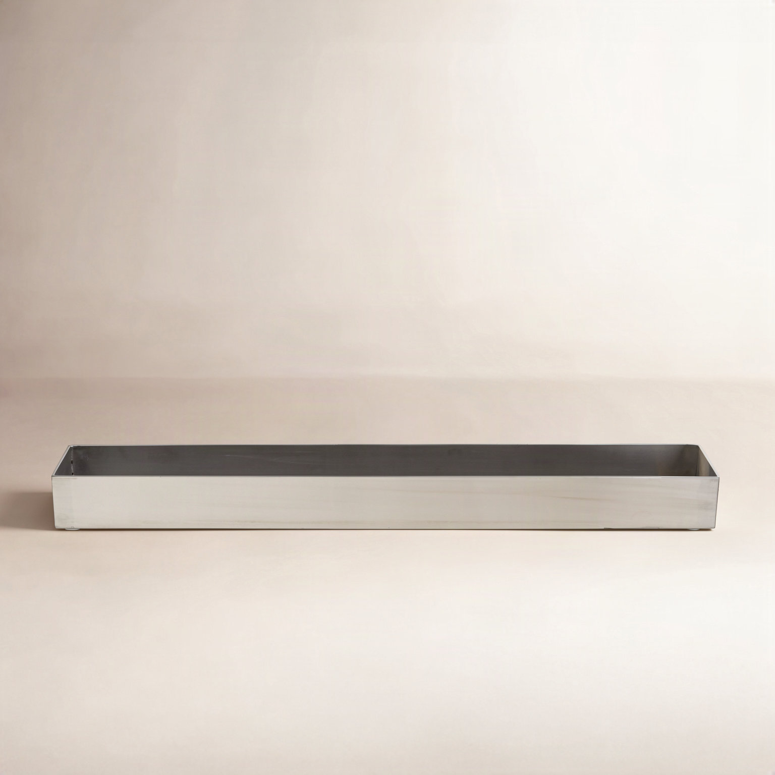 30" Planter Box, Vessel Planter Stainless Steel