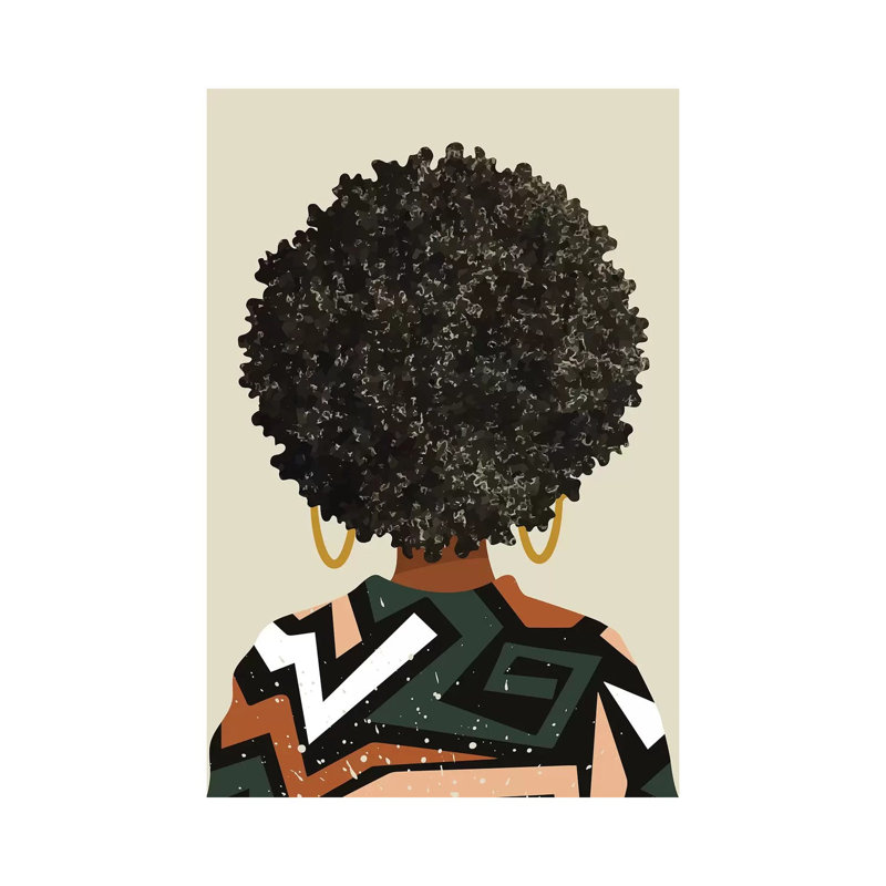 «Black Art Matter», reproduction d'impression, Pas de tapis, Toile tendue, H 18 po x l 12 po x 1,5 po