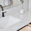 ARIEL Monroe 49 Single Sink Bathroom Vanity with Italian Carrara Marble Top-2128345934-2084886927-2084886926