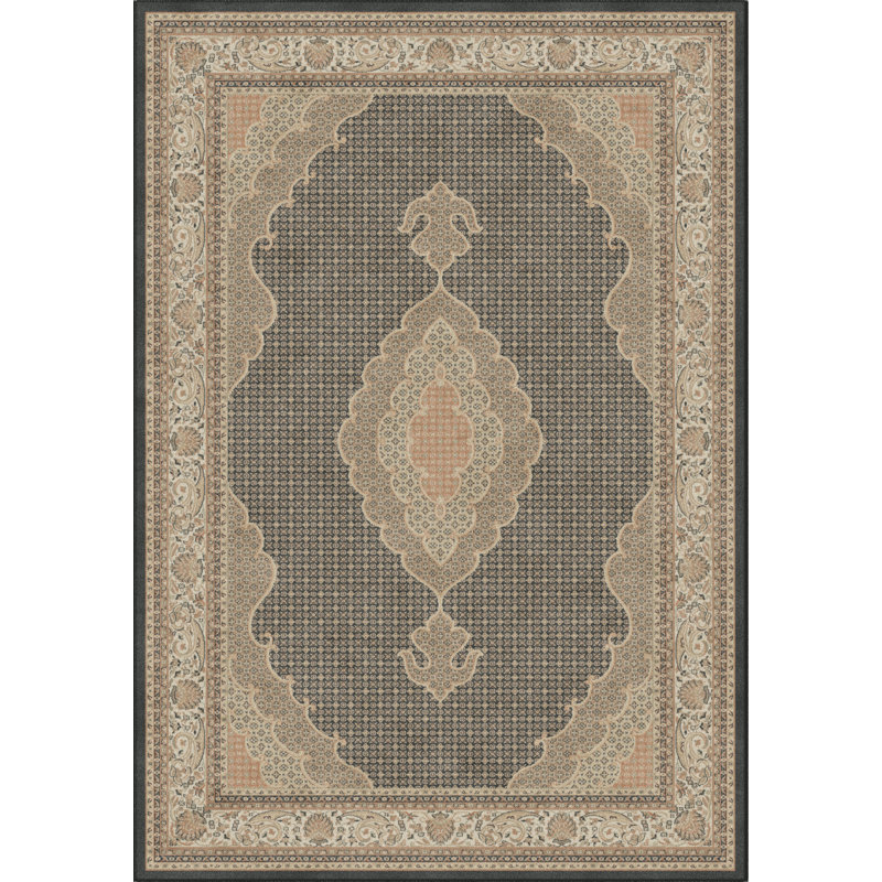 Freitas Oriental Viscose Area Rug, Rectangle 120 x 170cm