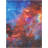  Celestial Space Supernova Modern Abstract Multi Color Flat-Weave 5'3" x 7'3" Area Rug
