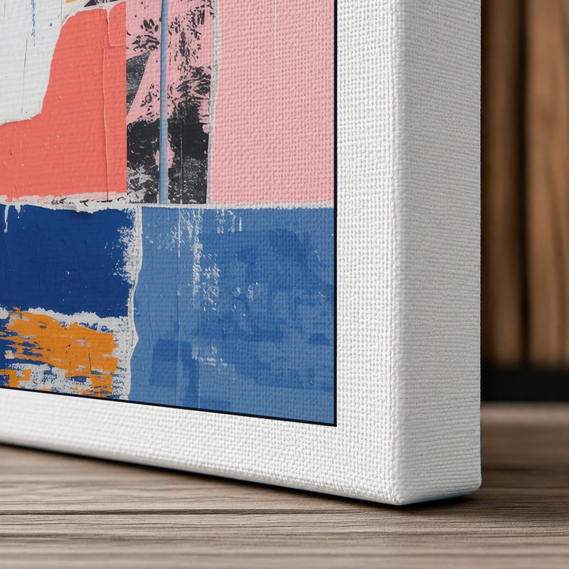 Lanterns in Geometry Eclectic - Wrapped Canvas, 36x24 - 91.4 x 61.0 cm, White Border