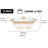 2.4 Quart Rectangle Ceramic Chafing Dish