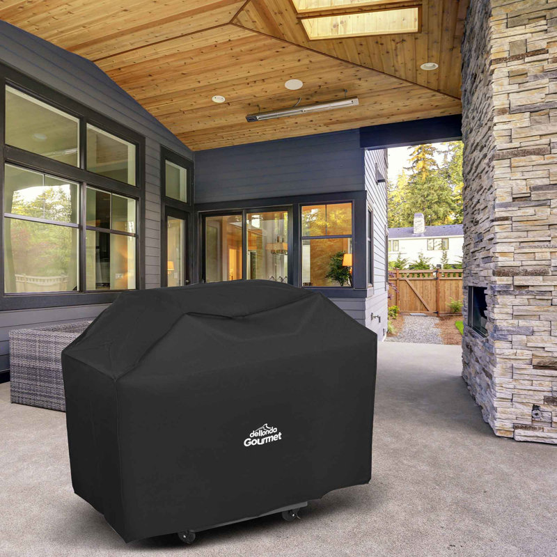 Dellonda 127cm W x 58cm D Grill Cover
