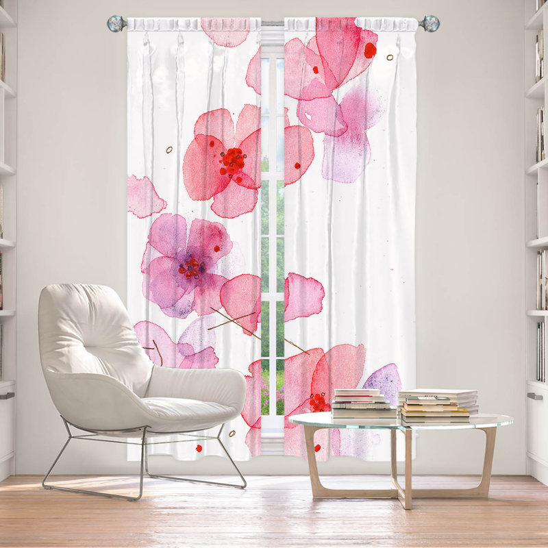 Rideau simple obscurcissant avec passe-tringle Delaughter, L 20 po x L 82 po