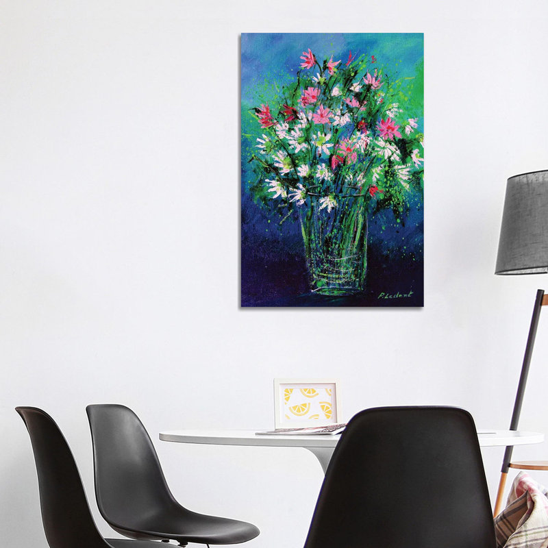 Still Life Spring 2020 by Pol Ledent - Painting on Canvas, 101.6cm H x 66.04cm W x 1.91cm D, Wrapped Canvas
