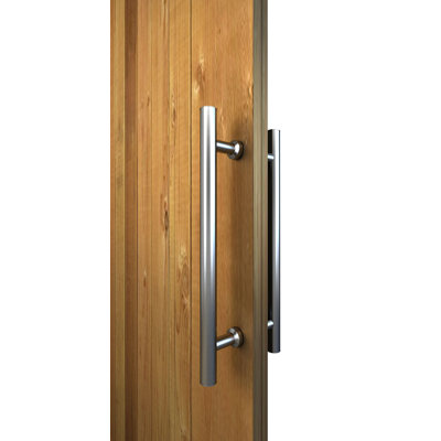 Poignée de tiroir double face 15-3 / 4 po à double face pour portes en bois ou en verre