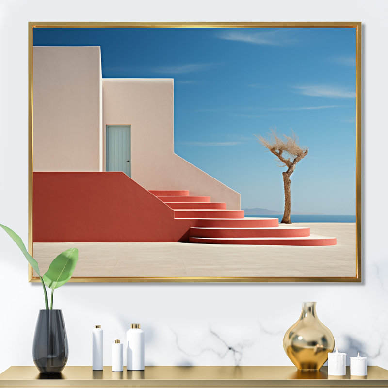 «A Grand Old Theatres Dramatic Contrast I», reproduction sur toile, H 24 po x l 32 po x P 1 po, Cadre flottant doré