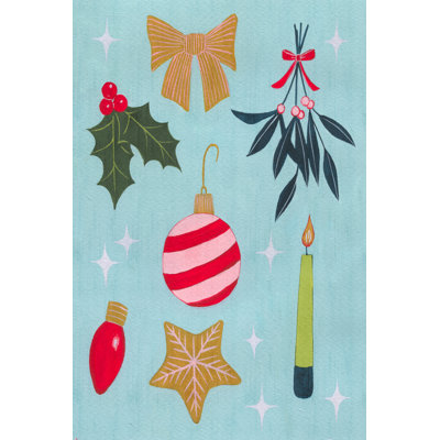 Christmas Relics II by Grace Popp - Wrapped Canvas Print
