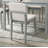 5Pc Dining Room Set Dining Table 4X Chairs Fabric Chair Seat