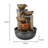 Weather Resistant Cascade Fountain with Light