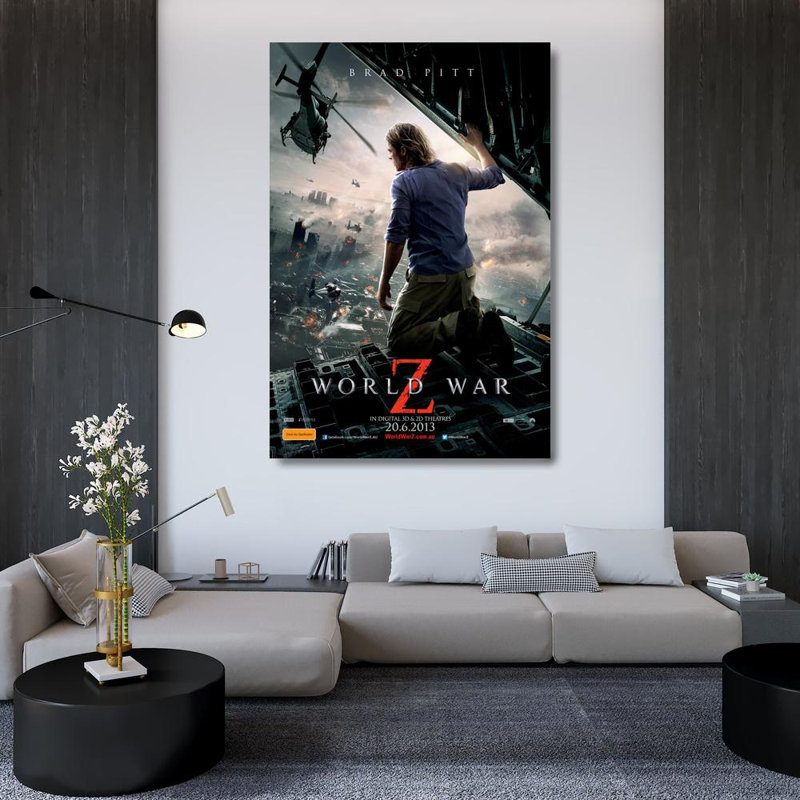 World War Z, H 48 po x l 32 po