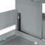 Lit gris avec système hydraulique intelligent - Optimisez votre espace et votre bureau, idéal pour les petits appartements-1492540244