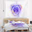 Tapisserie abstraite bleue brillante étoile nébuleuse-28505883