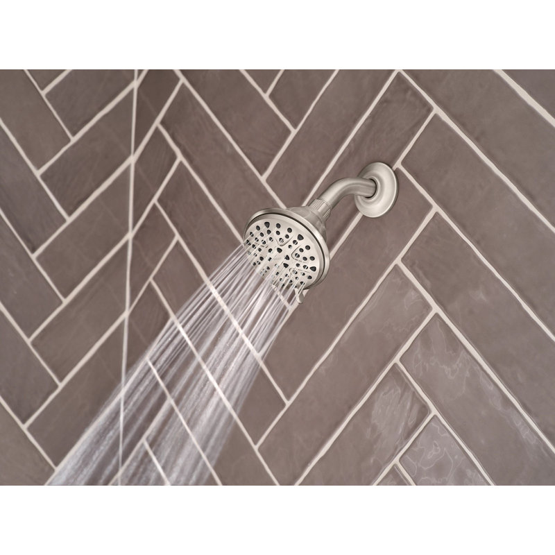 Attune 5-Function Adjustable Shower Head, Spot Resist Nickel