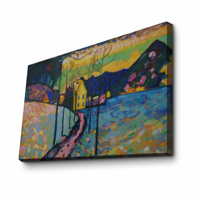 Vasili Kandinsky - peinture sur toile tendue