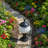 Savoy 1-Light Ribbed Outdoor Pedestal Light