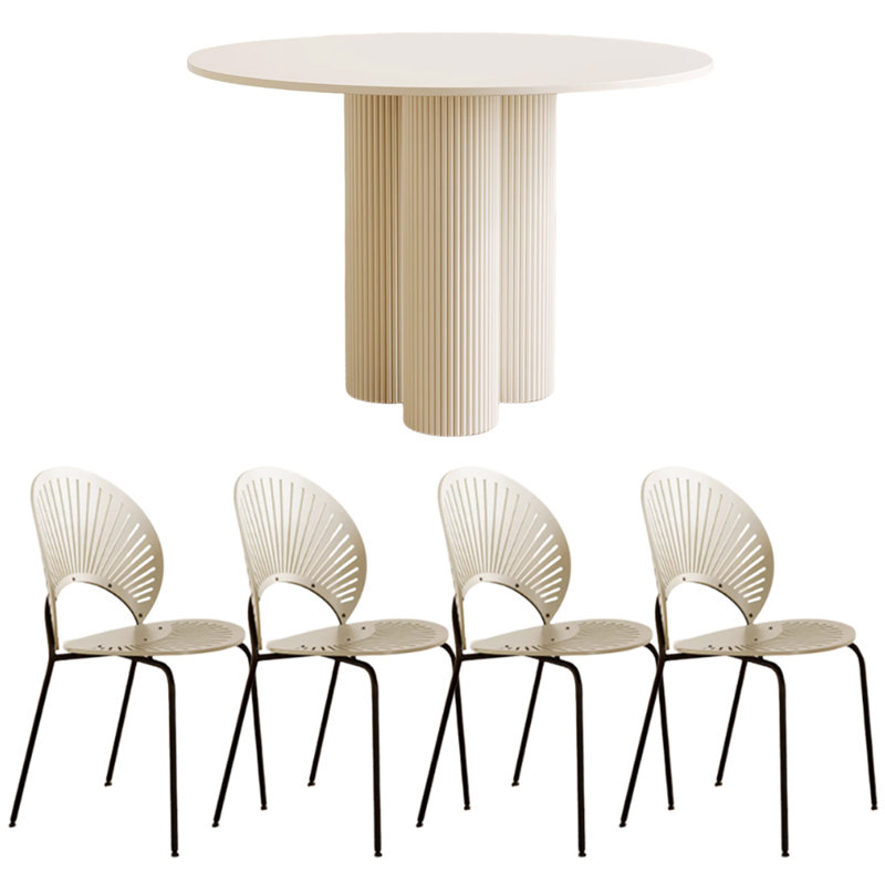 Ensemble de table ronde Simple, H 29,52 po x L 43,3 po x l 43,3 po