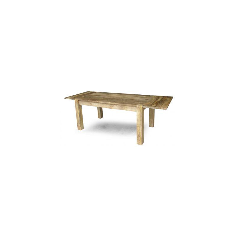 Granby Solid Wood Dining Table, 90 cm W x 160-240 cm L