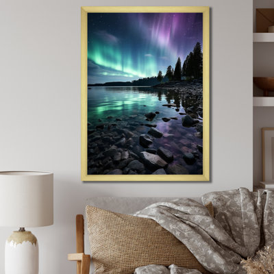 Ayuub Aurora Borealis Aurora Spectacle III, reproduction d'art sur toile