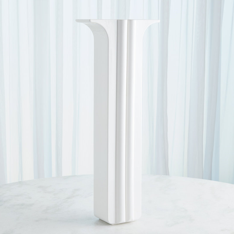Ceramic / Porcelain Table Vase, Overall Height-  30"