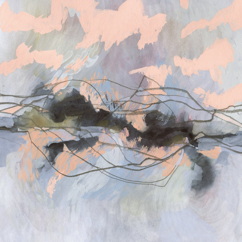 Horizon Flux I - Wrapped Canvas Print, 91cm H x 91cm W