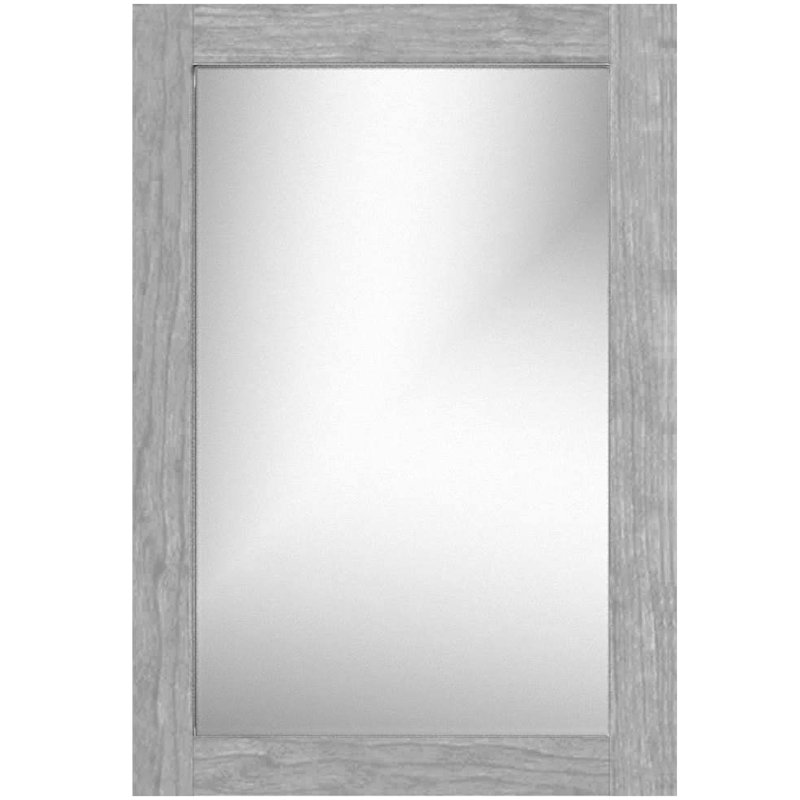 Solid Wood Frame Rectangle Mirror