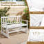 Banc oscillant en bois Geroline