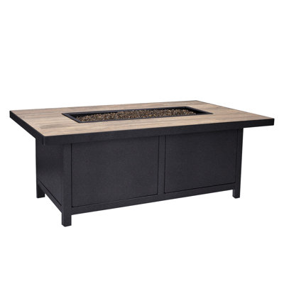 Capri Cast Iron Outdoor Fire Pit Table