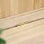 Solid Wood Fir Outdoor Bench