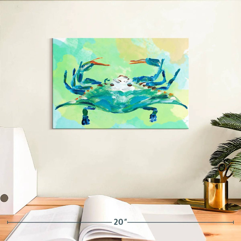 Créatures marines aquarelles I, H 8 po x l 12 po