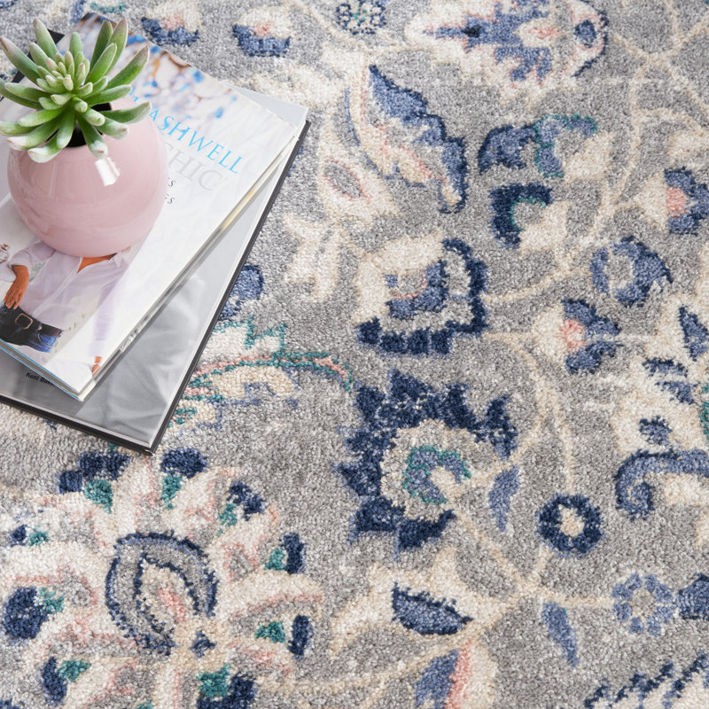 Tapis gris / beige Passion, Rectangle 8 pi x 10 pi
