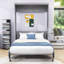 Lit escamotable peu encombrant, conception d'armoire pliable-616703711