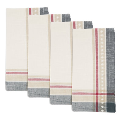 Merry Pines Dobby Napkin (Set of 4)