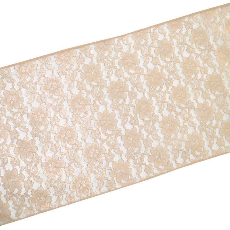 Chemin de table Bagdonas, L 12 po x L 72 po, Beige
