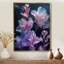 Rose rose, bleu, fleur de pomme II-714162544-616645756