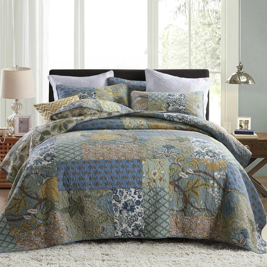 King All Season Cotton Down Alternative Comforter Rosalind Wheeler