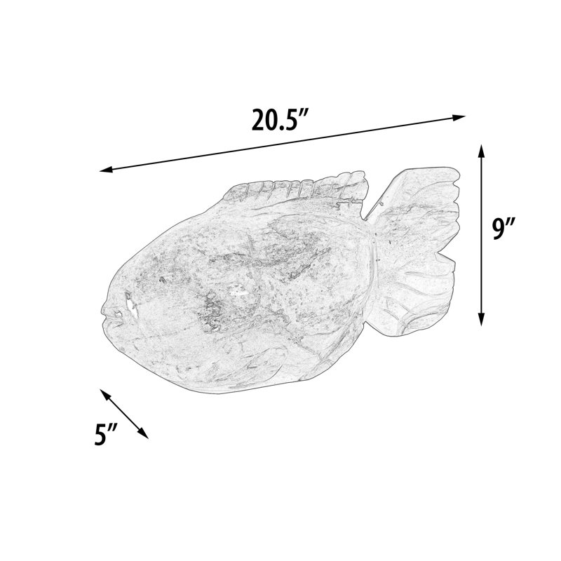 Poisson pétrifié vaucher