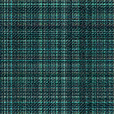 Tapis en laine à carreaux bleu clair