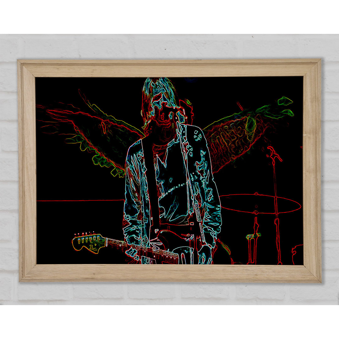 Kunstdruck Kurt Cobain