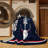Machine Washable Space Gray Area Rug-1845881729