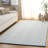 Vermont Hand Woven Wool;Cotton Striped Indoor Rug-117806456